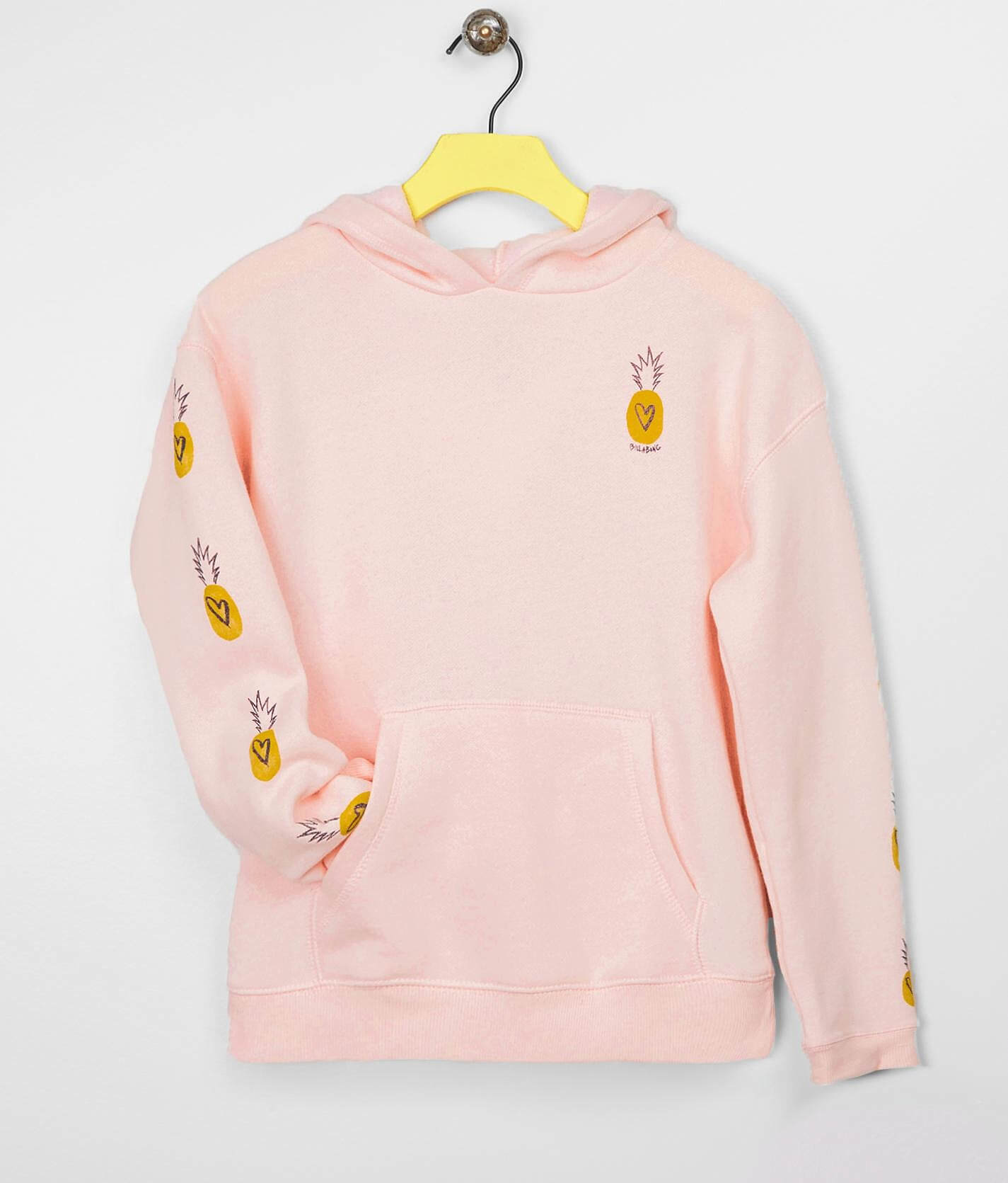 billabong pink hoodie