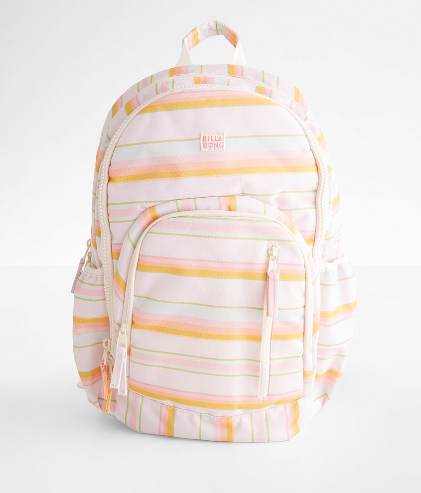 Girls Billabong Roadie Jr Striped Backpack Girls Bags In Multi Buckle 