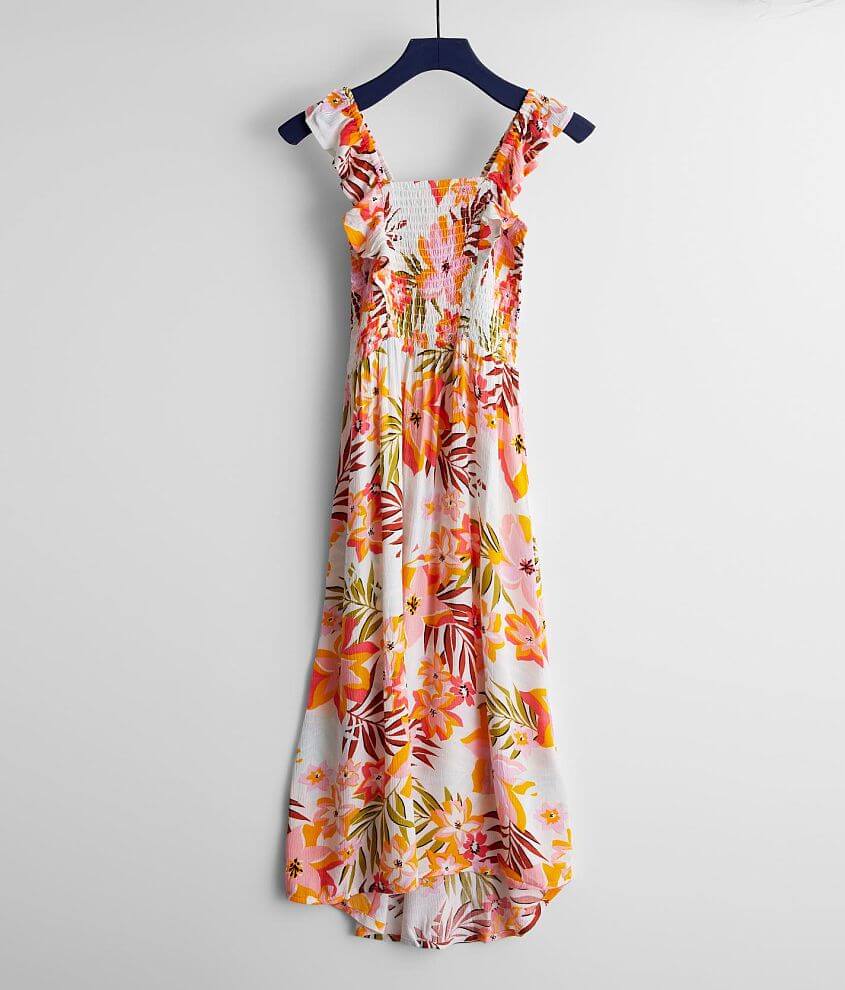 Girls - Billabong Tripped On Love Maxi Dress front view