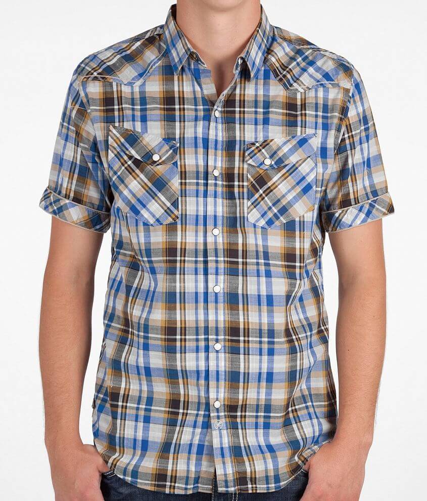 BTNS Plaid Shirt front view