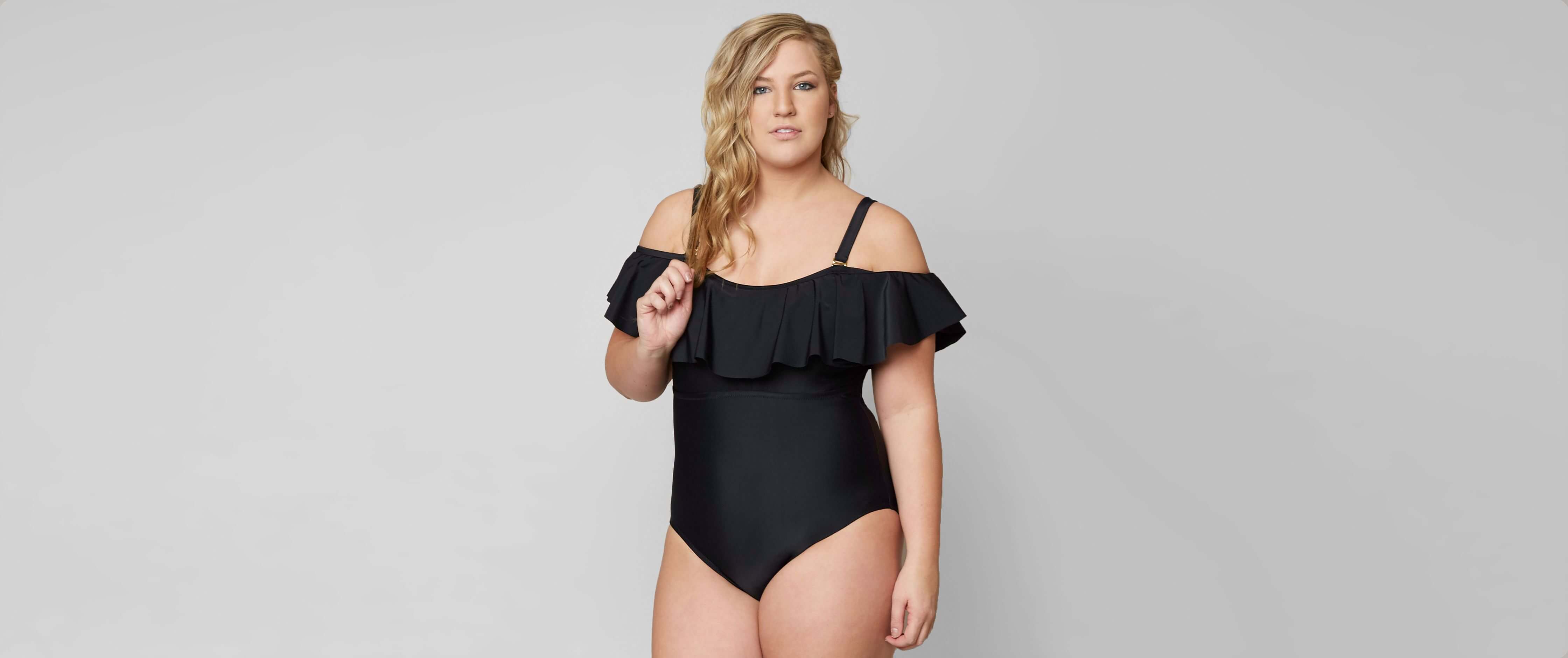 raisins plus size swimwear