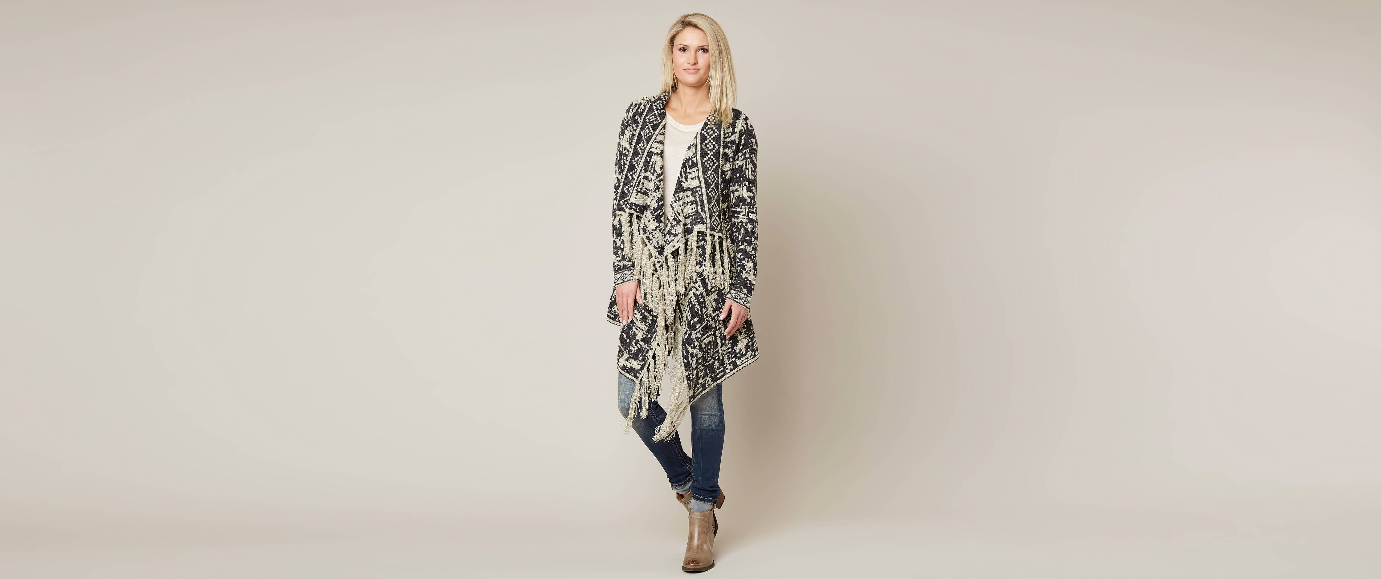 womens patterned cardigan