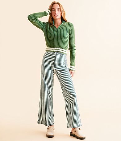 DH Apparel High Rise Wide Leg Striped Stretch Pant MISC_DETAIL_1
