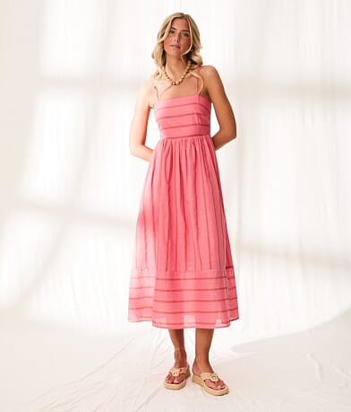 Resort Edit - Striped Midi Dress thumbnail 2