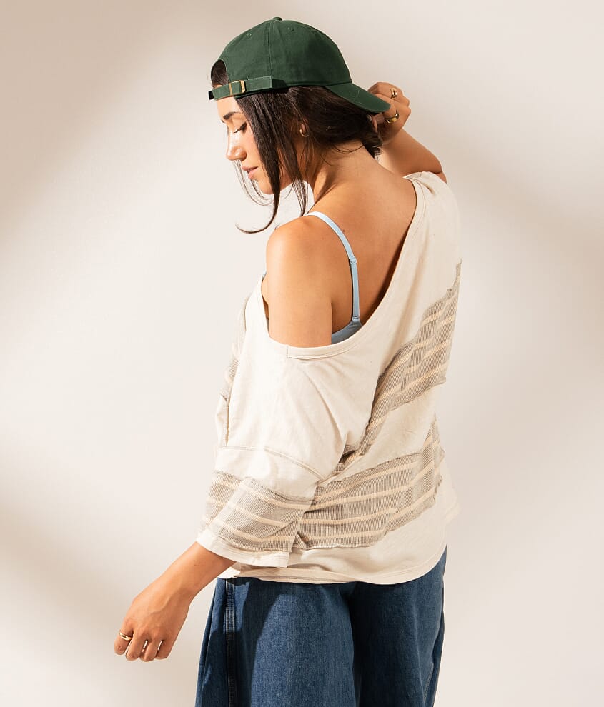 Boundless Edit - Wide Neck Pieced Top