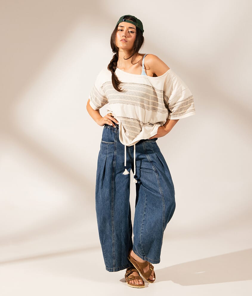 Boundless Edit - Wide Neck Pieced Top