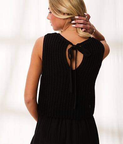 Resort Edit - Layered Sweater Maxi Dress thumbnail 6