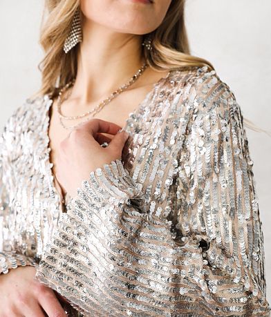 By Together Surplice Sequin Romper MISC_DETAIL_1
