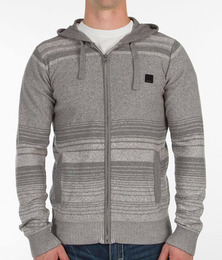 Bench Striped Hooded Sweatshirt front view