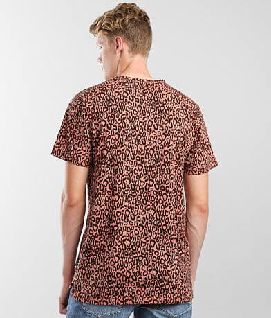 Nova Industries Leopard Print T-Shirt back view