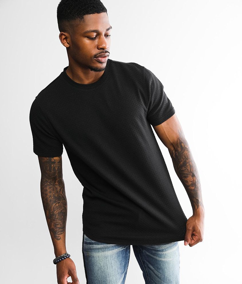 Nova Industries Textured T-Shirt - Men's T-Shirts in Black