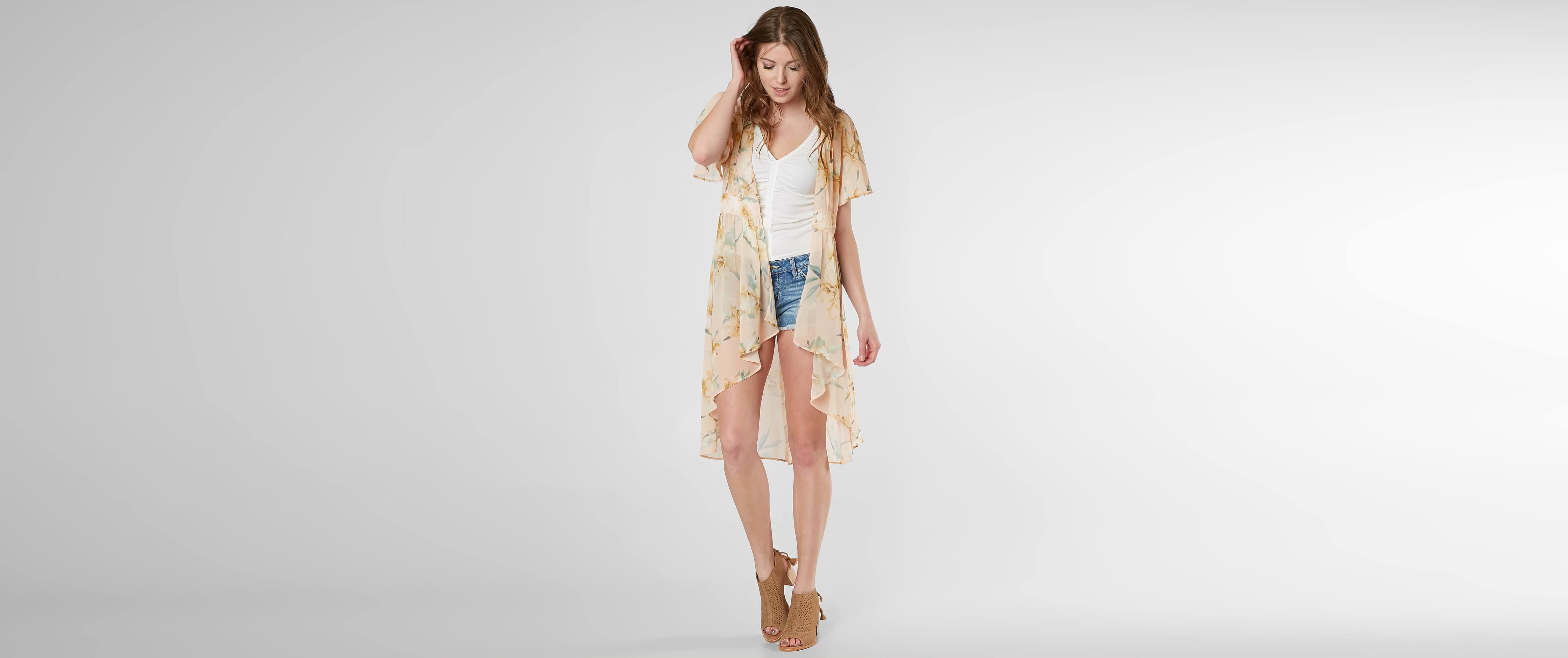 chiffon kimono tops