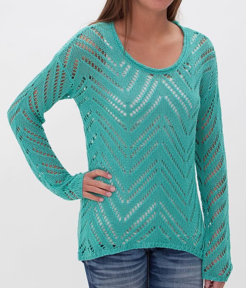 Daytrip Open Weave Sweater front view