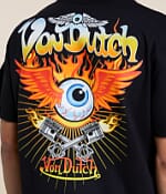 Von Dutch™ Flames T-Shirt - Men's T-Shirts in Black | Buckle