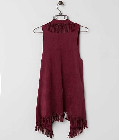 TCEC Fringe Vest BACK