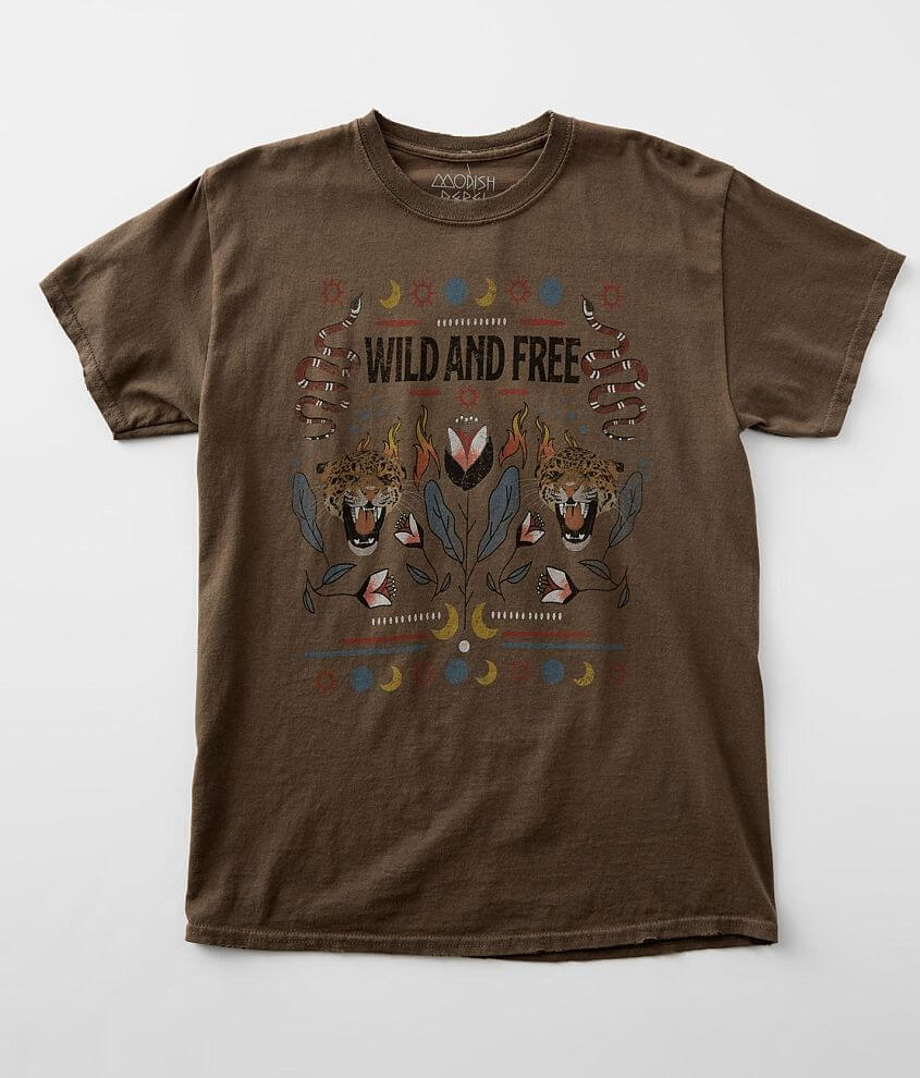 Image of Modish Rebel Wild & Free T-Shirt