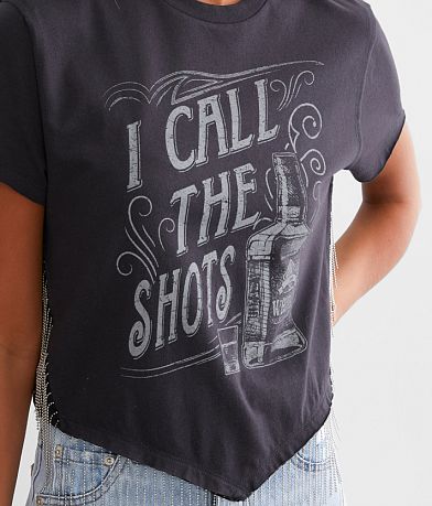 Modish Rebel Jim Beam Shot Bead Fringe T-Shirt MISC_DETAIL_1