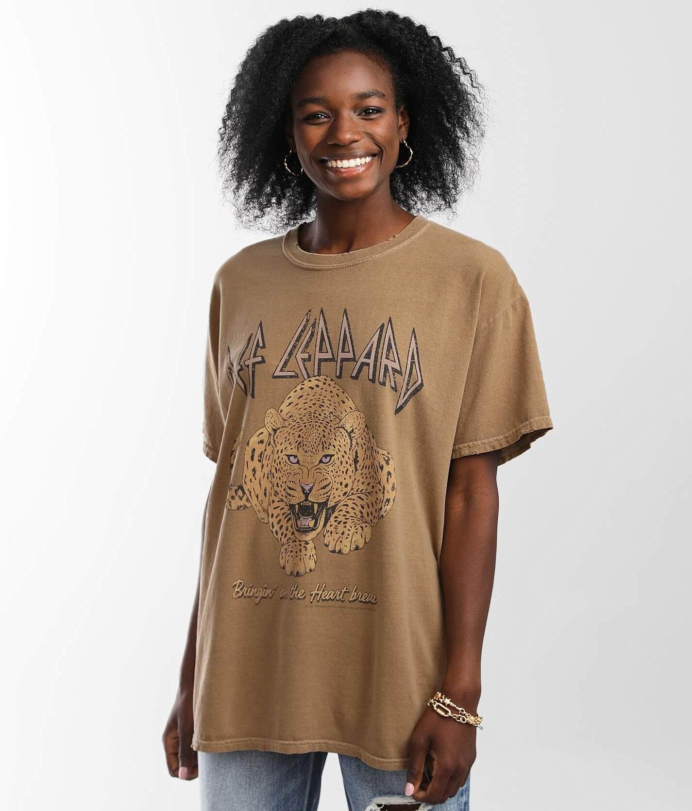 The Vinyl Icons Def Leppard Band T-Shirt - Women's T-Shirts