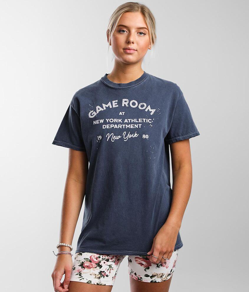 Modish Rebel Vintage Game Room T-Shirt front view