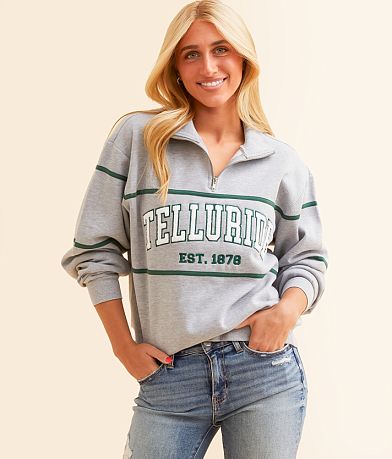 Modish Rebel Telluride Quarter Zip Pullover front view