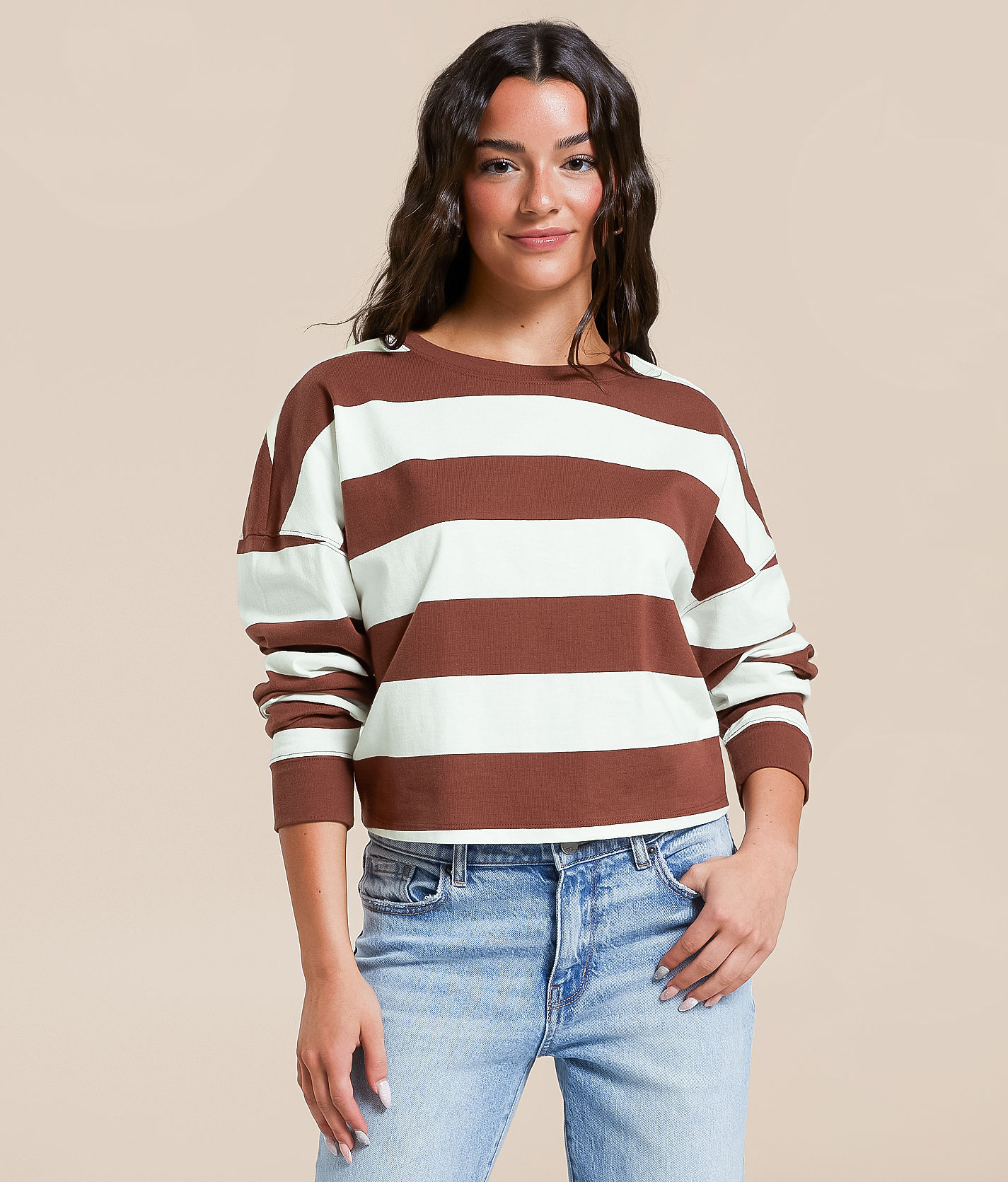 ウェア FTC / PRINTED STRIPE RUGBY SHIRT FTC(エフティーシー)/ PRINTED STRIPE RUGBY SHIRT -3.COLOR