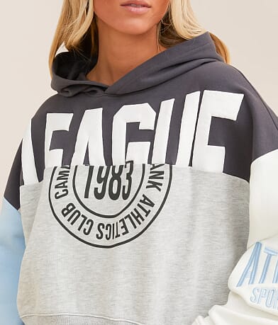 DH Apparel Athletic Cropped Sweatshirt - Women's Sweatshirts in Washed ...