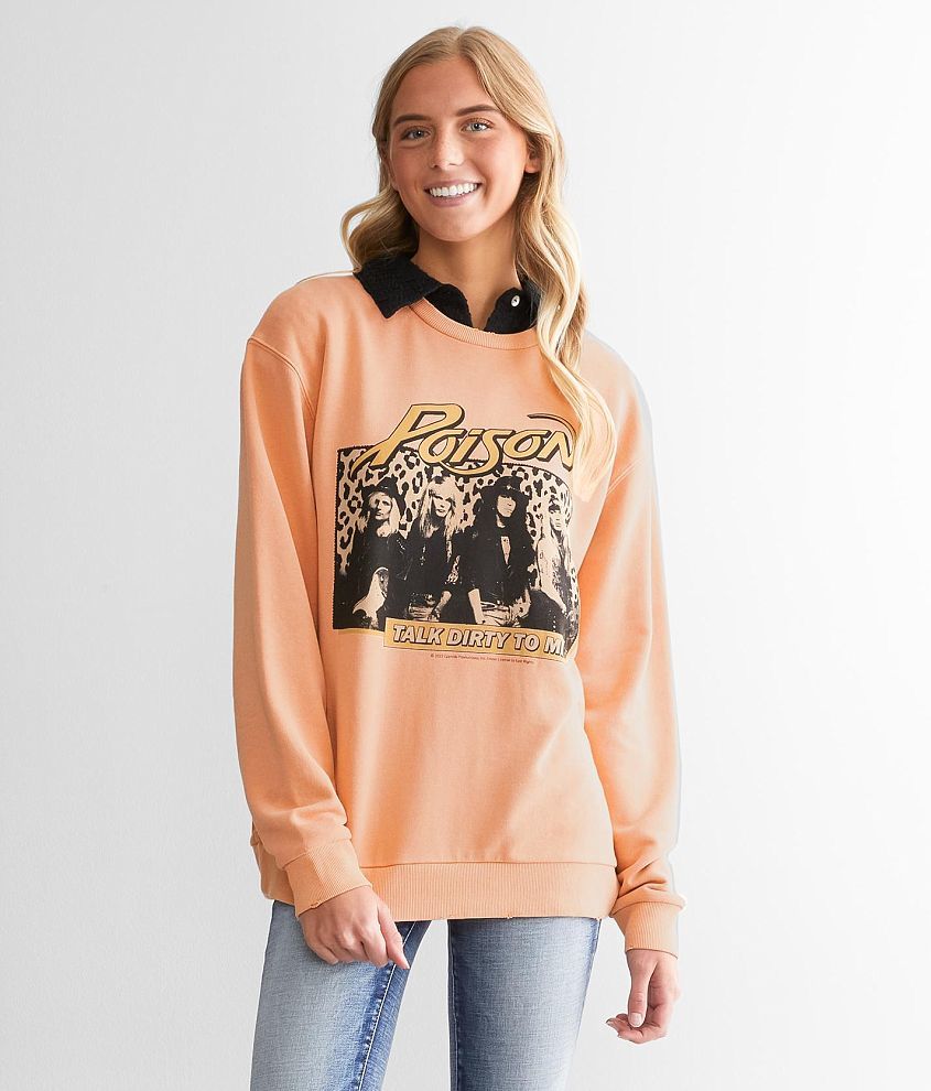 The Vinyl Icons Poison Band Pullover front view