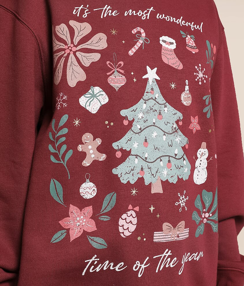 The Most Wonderful Time Oversized Pullover