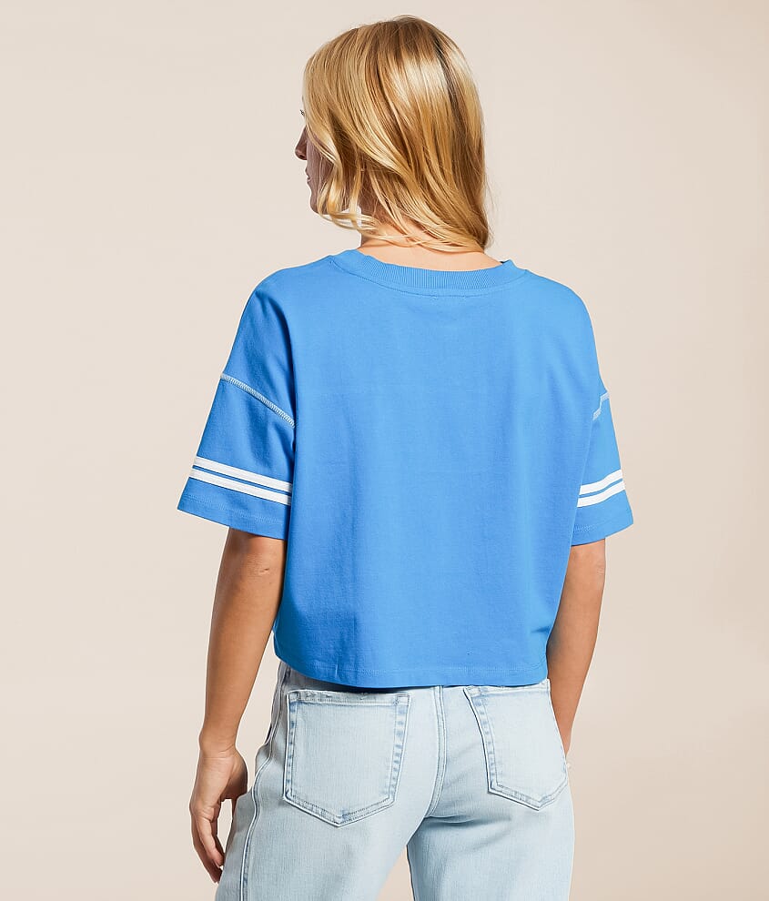 Sport Stripe Cropped T-Shirt - thumbnail 2