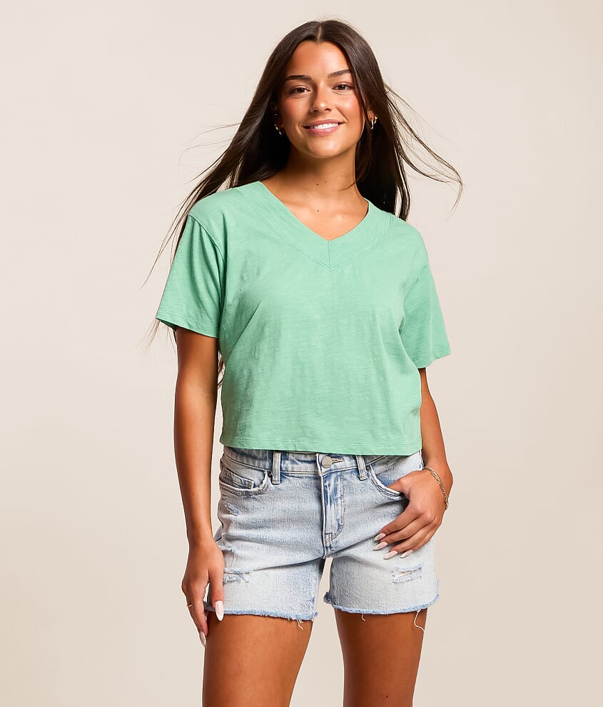 Slub Knit T-Shirt