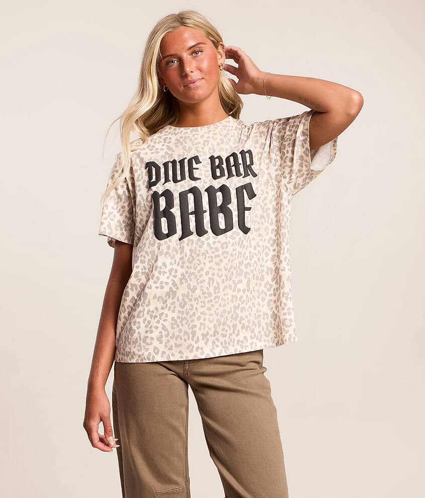 Dive Bar Babe Oversized T-Shirt