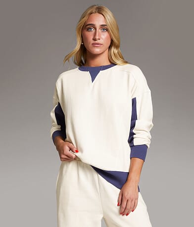 BKE Washed Pullover front view