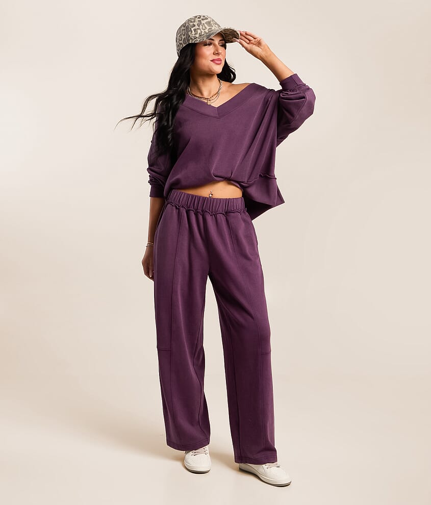 Raw Edge Boxy Pullover - thumbnail 5