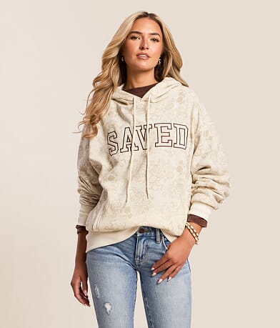 Saved Lace Hooded Sweatshirt