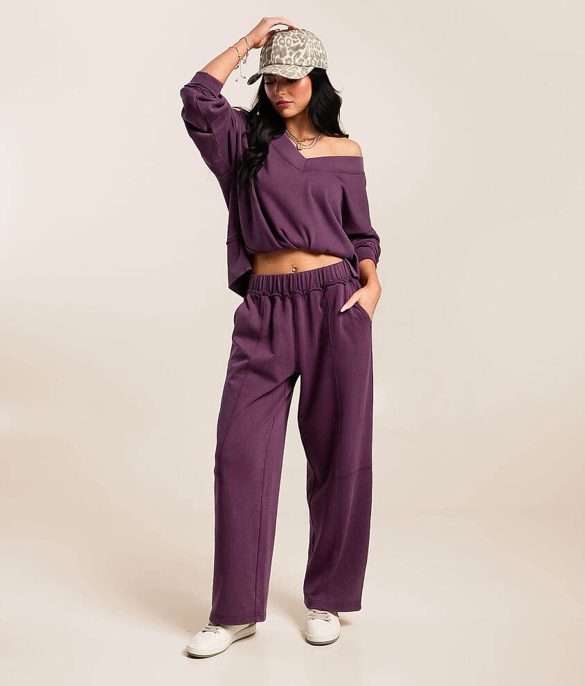 Washed Barrel Pant