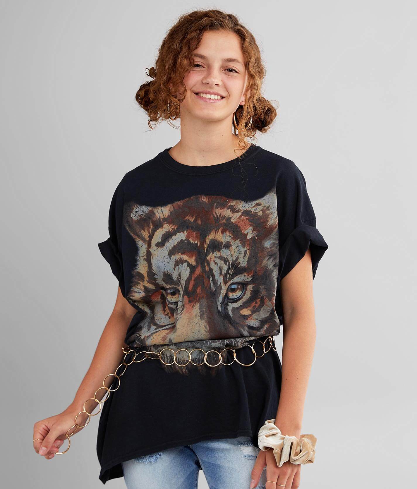 oversized tiger shirt