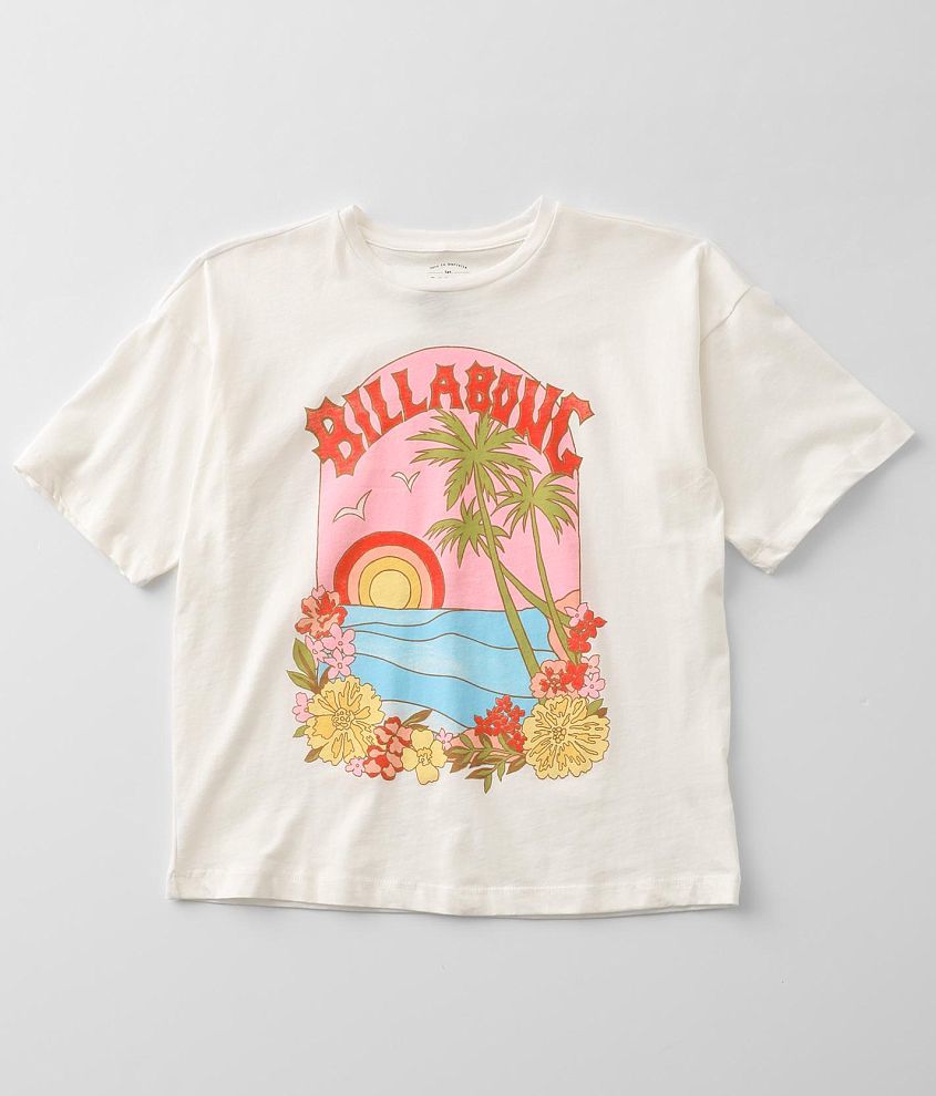 - Billabong Lucky Day T-Shirt - Girl's T-Shirts in Salt |