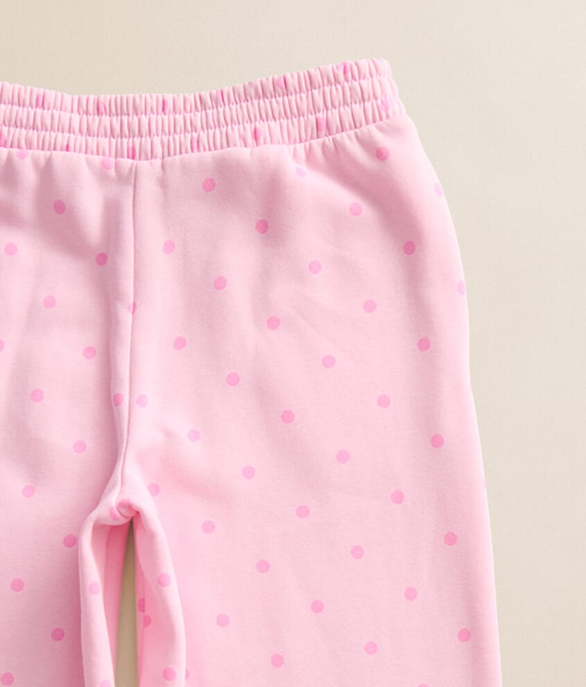 Girls - Polka Dot Wide Leg Sweatpant