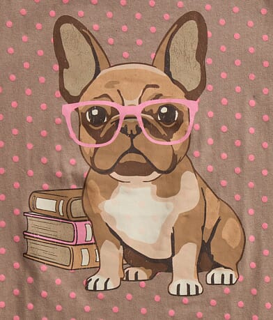 Girls - Back To School Frenchie T-Shirt thumbnail 3