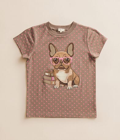 Girls - Back To School Frenchie T-Shirt