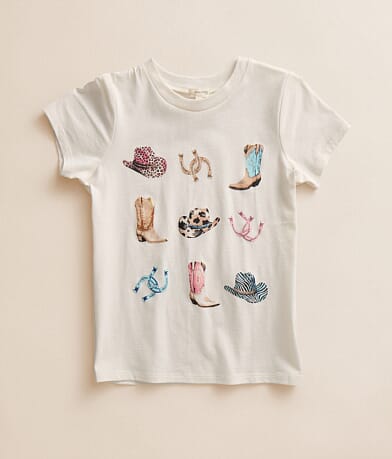 Girls - Boots & Hats T-Shirt