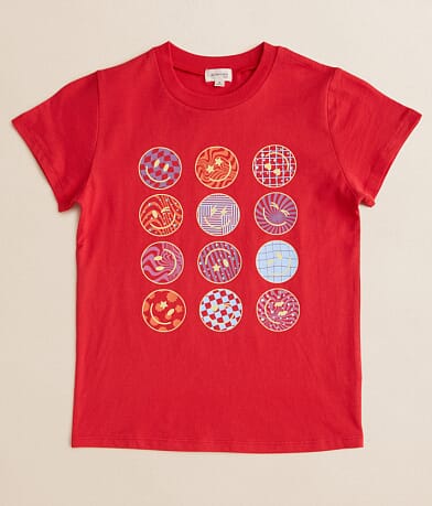 Modish Rebel Girls - Smiley T-Shirt front view