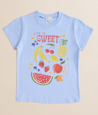 Modish Rebel Girls - Life Is Sweet T-Shirt front view