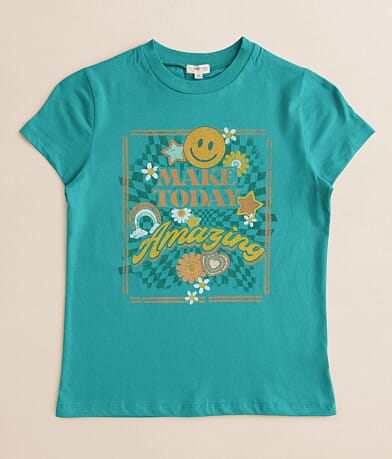 Modish Rebel Girls - Make Today Amazing T-Shirt front view