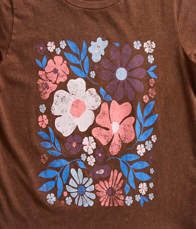 Girls - Flower T-Shirt thumbnail 3