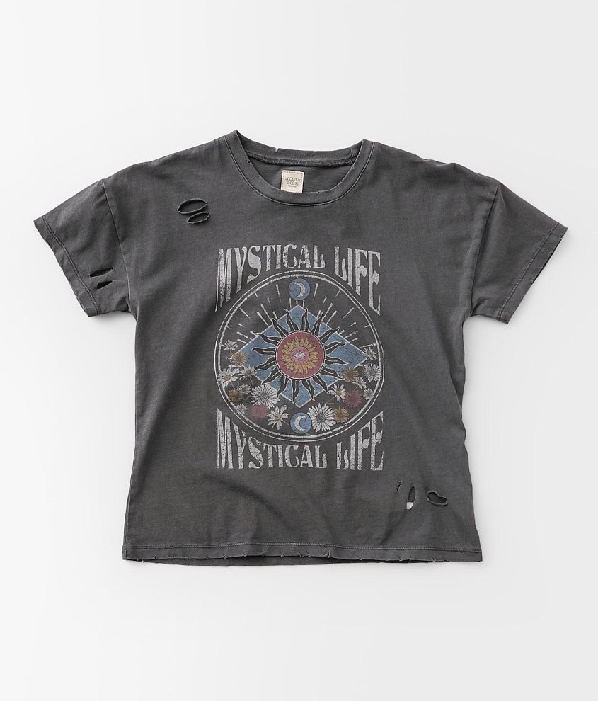 Girls - Modish Rebel Mystical Life T-Shirt front view