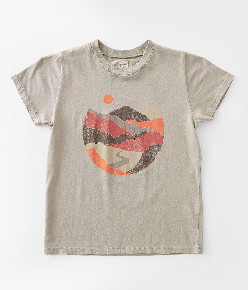 Girls - Modish Rebel Landscape T-Shirt front view