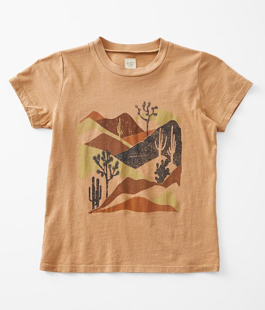 Girls - Modish Rebel Desert T-Shirt front view