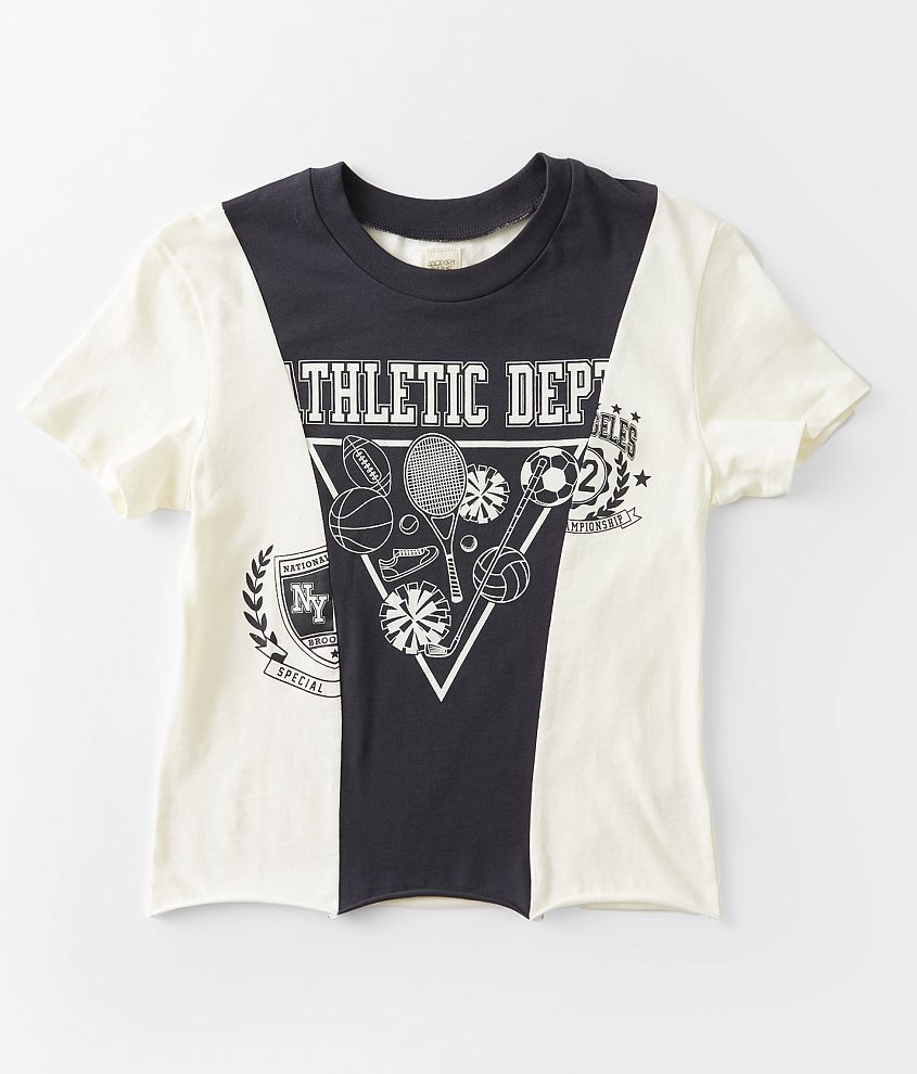 Black & White Split T-Shirt
