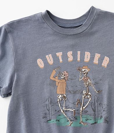 Modish Rebel Girls - Outsider Skeleton T-Shirt misc detail 1 view